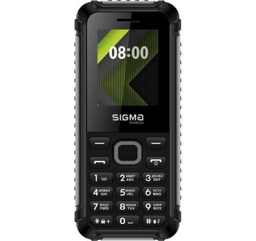 Телефон Sigma Mobile X-Style 18 Track Black/Grey 140377 фото