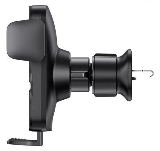 Автомобільний тримач З бездротовою зарядкою Baseus Wisdom Auto Alignment 15W (CGZX000001) Black 271344 фото