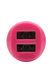 АЗП Z1 2.1mAh 2USB lighting cable Pink 71607 фото 2