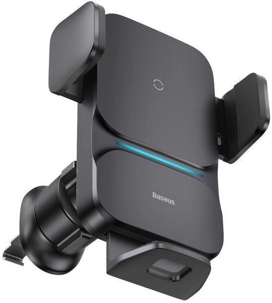 Автомобільний тримач З бездротовою зарядкою Baseus Wisdom Auto Alignment 15W (CGZX000001) Black 271344 фото