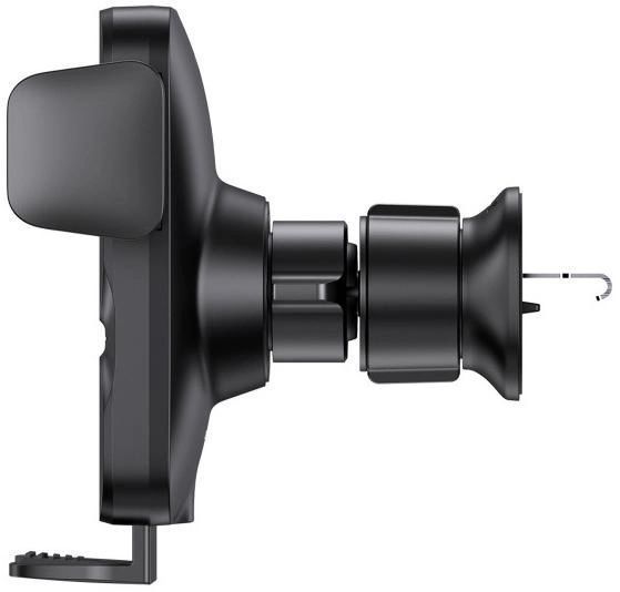 Автомобільний тримач З бездротовою зарядкою Baseus Wisdom Auto Alignment 15W (CGZX000001) Black 271344 фото