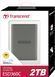 Портативний SSD Transcend 2TB USB 3.2 Gen 2x2 Type-C ESD360C Сірий (TS2TESD360C) 371733 фото 3