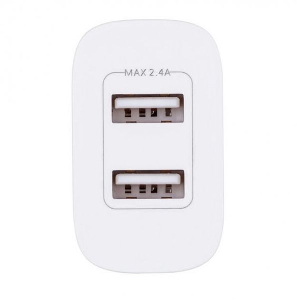 Зарядний Пристрій Glasscove 12W 2-Port USB (TC-012A) 257265 фото