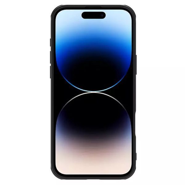 Карбонова накладка Nillkin CamShield Pro для Apple iPhone 16 (6.1") Black 361218 фото