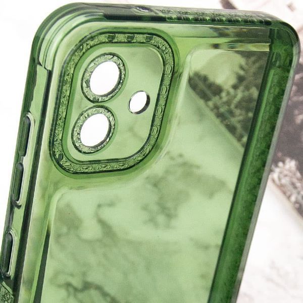 Чохол TPU Starfall Clear для Samsung Galaxy A04e Зелений 270420 фото