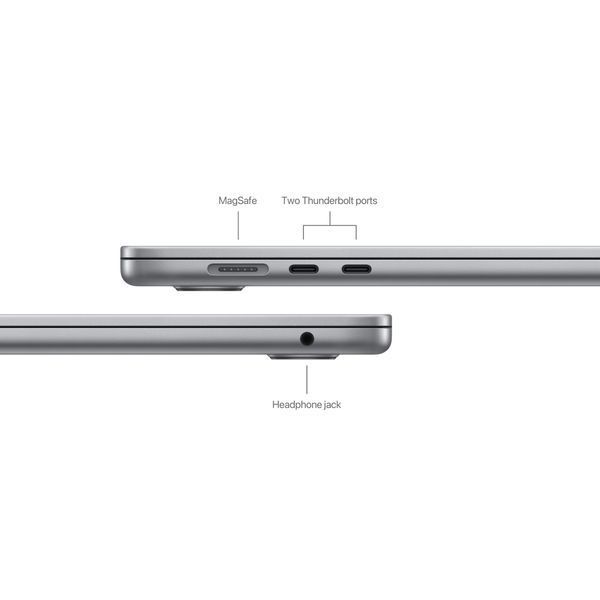 Ноутбук Apple MacBook Air 15.3 8CPU/10GPU/24GB/512GB Space Gray MC9H4 2024 (M3) 330574 фото