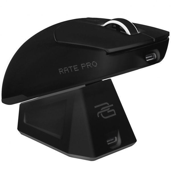 Бездротова ігрова миша Proove Gaming Rate Pro with Charging Dock (WMRPCD022002) white 355580 фото