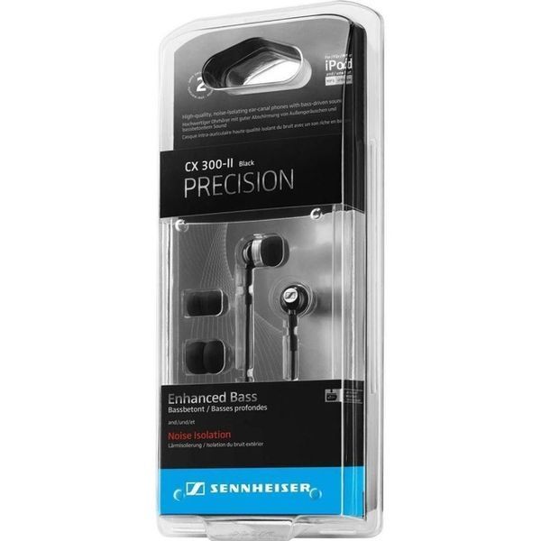 Навушники Sennheiser CX 300-II (502737) Precision Black 320328 фото