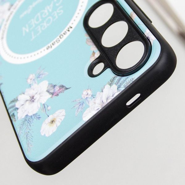 TPU+PC чохол Secret Garden with MagFit для Samsung Galaxy S24 FE Mint 327104 фото