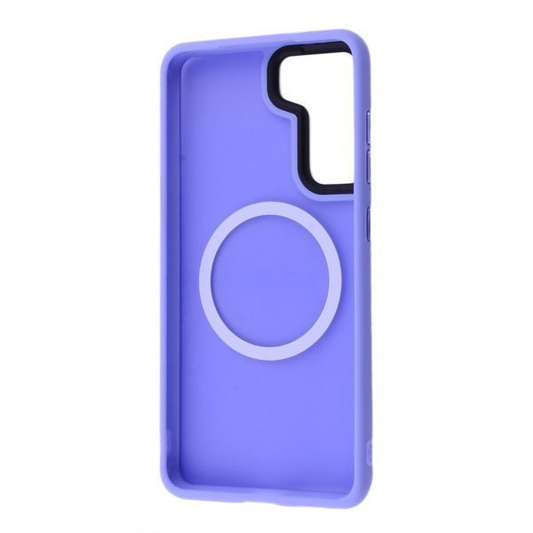Чохол WAVE Matte Insane Case with Magnetic Ring Samsung Galaxy S21 FE (G990B) deep purple 400107 фото