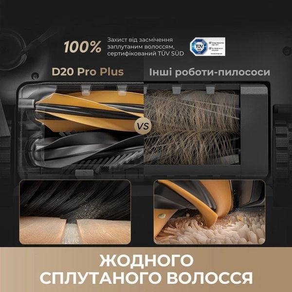 Робот-пилосос Dreame D20 PRO Plus (RLD43SD-BL) Black 395914 фото