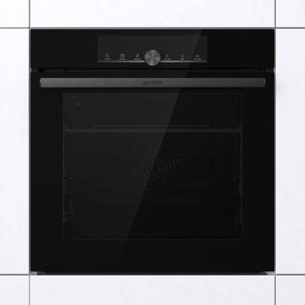 Шафа Gorenje духова електрична, 77л, дисплей, піроліз, A+, чорний (BPS6747A06BG) 366686 фото