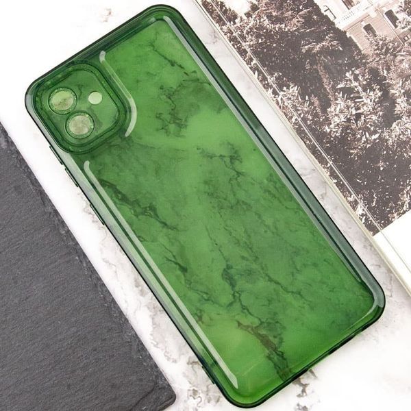 Чохол TPU Starfall Clear для Samsung Galaxy A04e Зелений 270420 фото