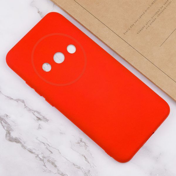 Чохол Silicone Cover Lakshmi Full Camera (A) для Xiaomi Redmi A3 Червоний / Red 289628 фото