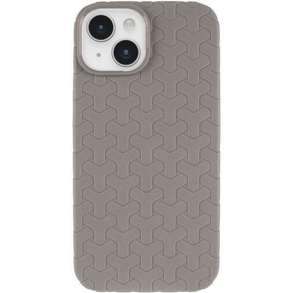 Чохол TPU Weaving для Apple iPhone 15 (6.1") Grey 328210 фото