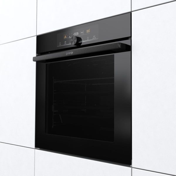 Шафа Gorenje духова електрична, 77л, дисплей, піроліз, A+, чорний (BPS6747A06BG) 366686 фото