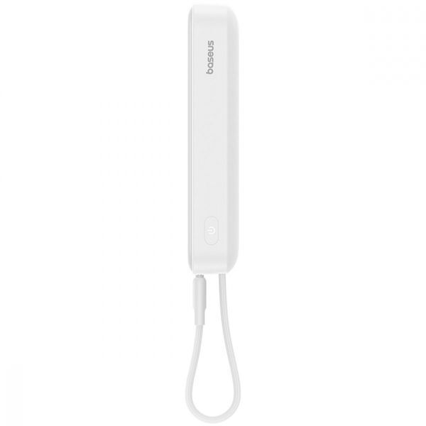 Зовнішній MagSafe Акумулятор Baseus 10000mAh 30W Magnetic Mini Type-C Edition (P1002210B223-00) Stellar White 328049 фото