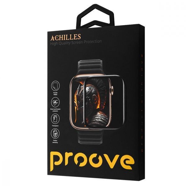 Захисне скло Proove Achilles Apple Watch Series 10/11 46 mm (PGPWS1046MM1) black 338988 фото