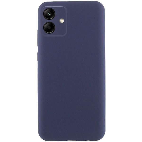 Чохол TPU GETMAN Liquid Silk Full Camera для Samsung Galaxy A06 Синій / Midnight Blue 323932 фото