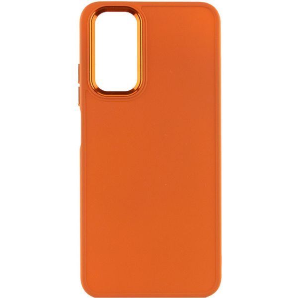 TPU чохол Bonbon Metal Style для Samsung Galaxy A14 4G/5G Помаранчевий / Papaya 270318 фото
