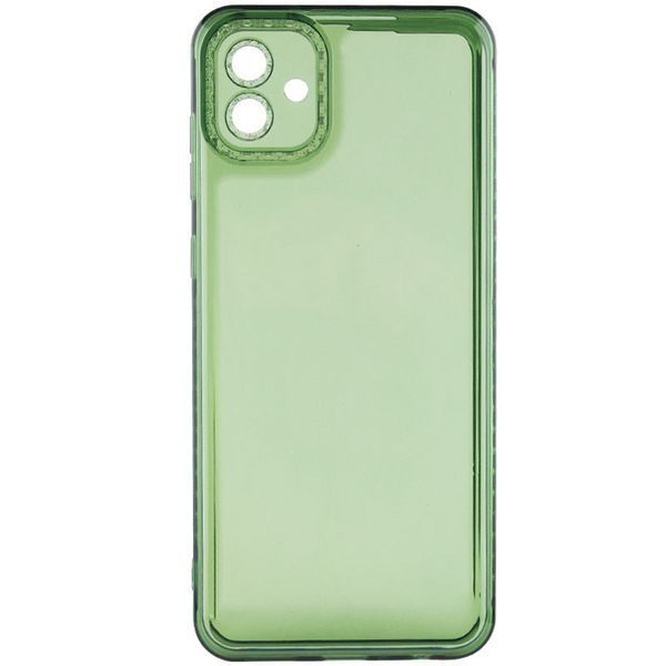 Чохол TPU Starfall Clear для Samsung Galaxy A04e Зелений 270420 фото