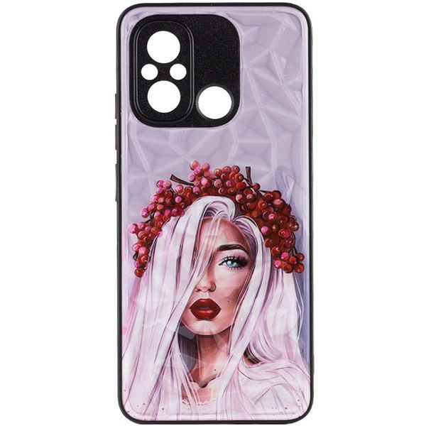 TPU+PC чохол Prisma Ladies для Xiaomi Redmi 12C / Poco C55 Ukrainian Girl 269202 фото