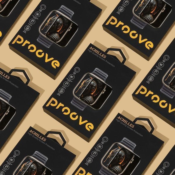 Захисне скло Proove Achilles Apple Watch Series 10/11 46 mm (PGPWS1046MM1) black 338988 фото