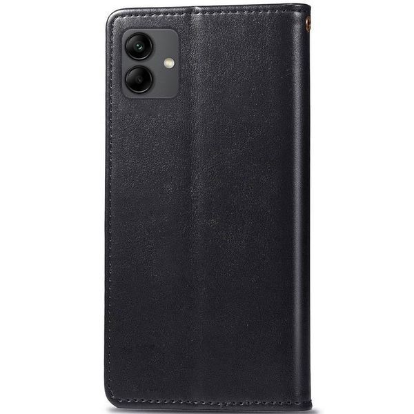 Шкіряний чохол-книжка GETMAN Gallant (PU) для Samsung Galaxy A07 Чорний 391229 фото