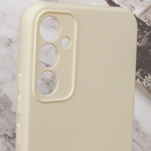 Чохол Silicone Cover Lakshmi Full Camera (A) для Samsung Galaxy S24+ Песочный / Sand 283938 фото