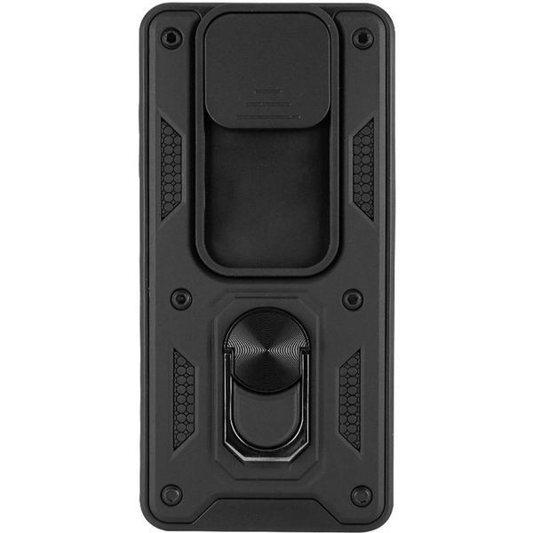 Чохол Ummi Camshield Serge Ring для Xiaomi Poco X3 NFC / Poco X3 Pro Чорний 396339 фото