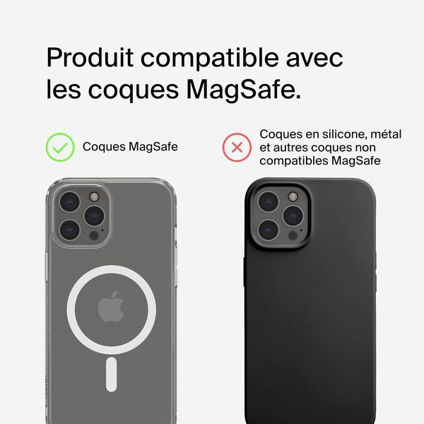 Зарядний пристрій бездротовий Belkin 3в1 Magnetic Pad Qi2 15Вт, чорний (WIZ032KQBK) 371385 фото