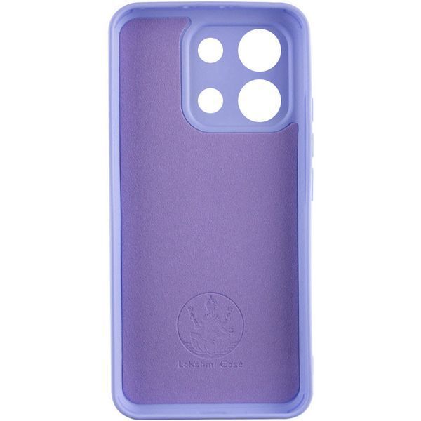 Чохол Silicone Cover Lakshmi Full Camera (AA) для Xiaomi Poco X6 Pro Бузковий / Dasheen 347695 фото