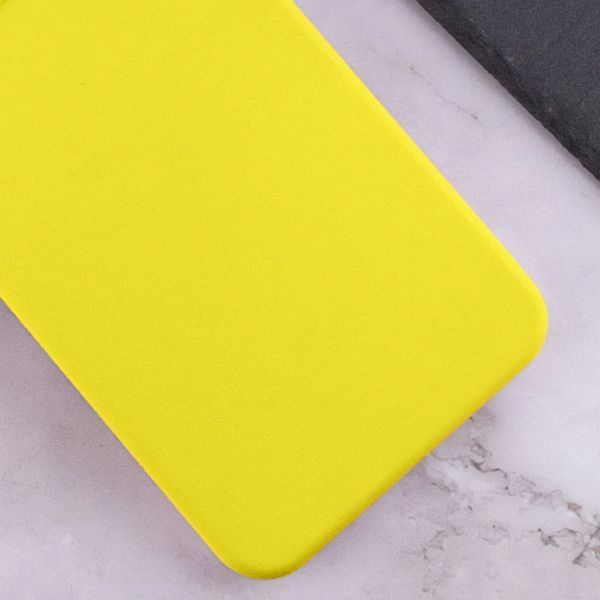 Чохол TPU GETMAN Liquid Silk Full Camera для Xiaomi Redmi 13 4G / Poco M6 4G Жовтий / Flash 316129 фото