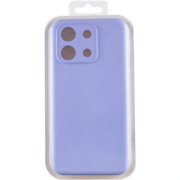 Чохол Silicone Cover Lakshmi Full Camera (AA) для Xiaomi Poco X6 Pro Бузковий / Dasheen 347695 фото