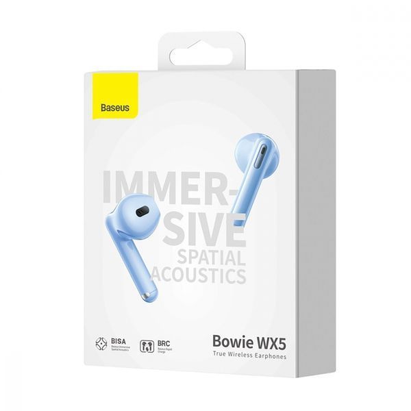 Навушники Baseus Bowie WX5 TWS Blue 283882 фото