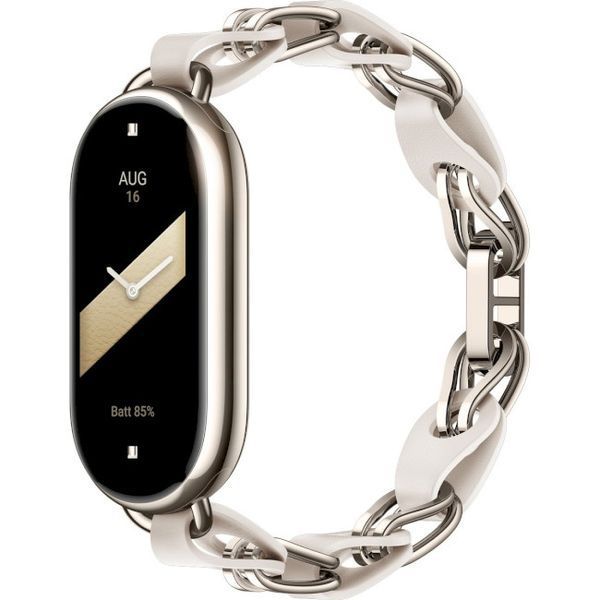 Ремінець Xiaomi Smart Band 8 Chain Strap White (білий) 279798 фото