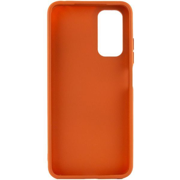 TPU чохол Bonbon Metal Style для Samsung Galaxy A14 4G/5G Помаранчевий / Papaya 270318 фото