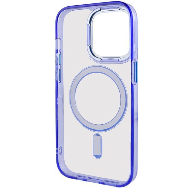 Чохол TPU Iris with MagSafe для Apple iPhone 13 Pro (6.1") Синій 272132 фото