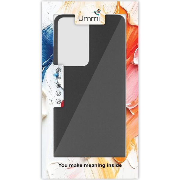 Чохол Silicone Cover Ummi Lakshmi (AA) для Samsung Galaxy S21 Ultra Чорний / Black 405312 фото