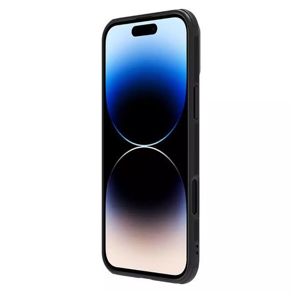 Карбонова накладка Nillkin CamShield Pro для Apple iPhone 16 (6.1") Black 361218 фото