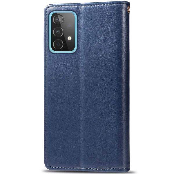 Шкіряний чохол книжка GETMAN Gallant (PU) для Samsung Galaxy A53 5G Синій 250041 фото
