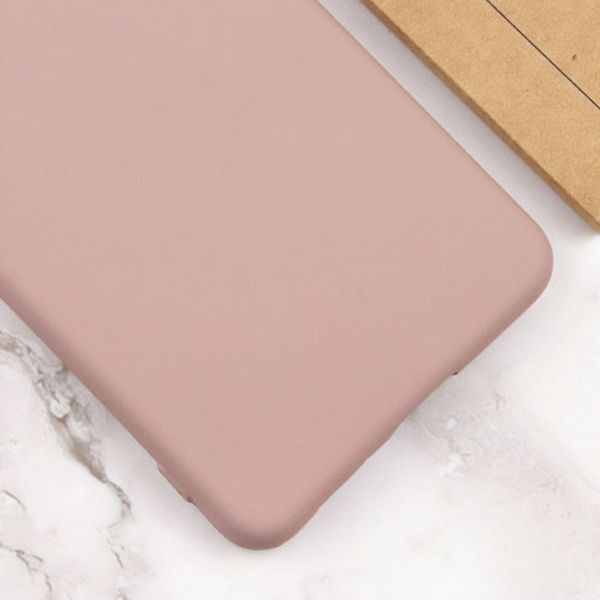Чохол TPU GETMAN Liquid Silk Full Camera для Xiaomi Redmi Note 13 4G Рожевий / Pink Sand 356759 фото
