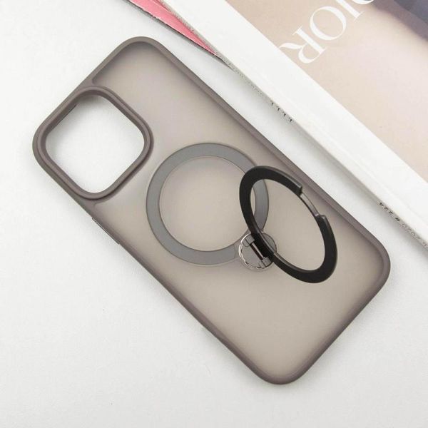 Чохол Ummi Colorful with MagSafe HQ Ring для Apple iPhone 15 (6.1") Grey 402089 фото