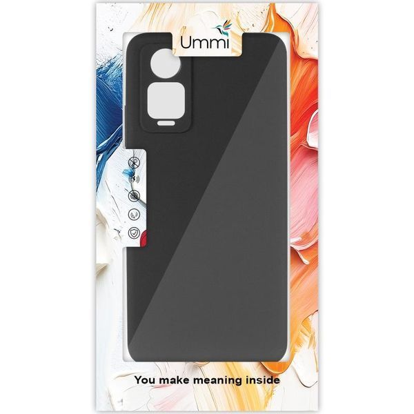 Чохол Silicone Cover Ummi Lakshmi Full Camera (AA) для Xiaomi Redmi Note 12 Pro 4G Чорний / Black 405362 фото