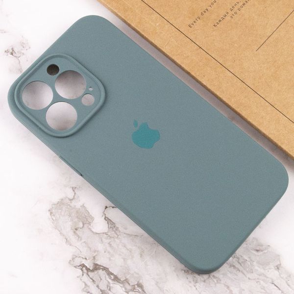 Чохол Silicone Case Full Camera Protective (AA) для Apple iPhone 15 Pro Max (6.7") Зелений / Pine green 280247 фото