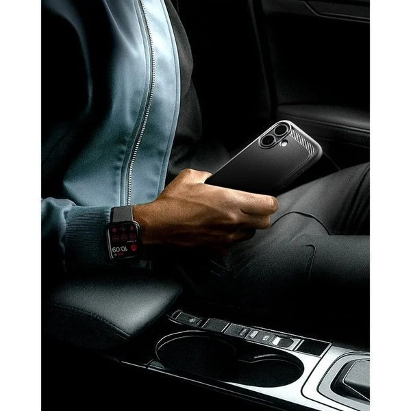 Чохол Spigen для iPhone 17, Rugged Armor MagFit, Matte Black (ACS10367) 395556 фото