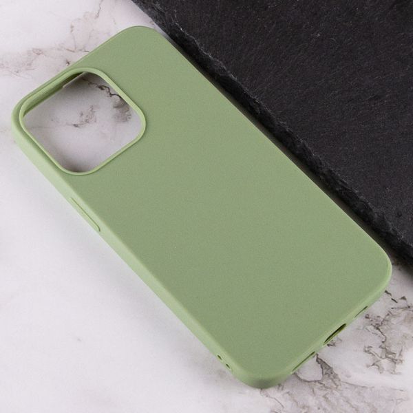 Силіконовий чохол Candy для Apple iPhone 13 Pro Max (6.7") Фісташковий 236077 фото