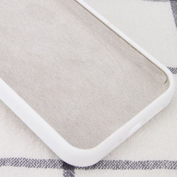Чохол Silicone Case Full Protective (AA) NO LOGO для Apple iPhone 11 (6.1") Білий / White 314833 фото
