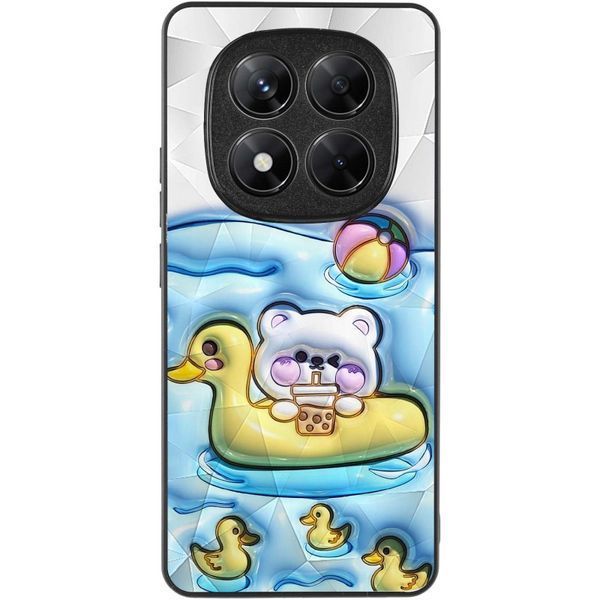 TPU+PC чохол Prisma Fluffie для Xiaomi Redmi Note 14 Pro 4G Ducklings 358098 фото