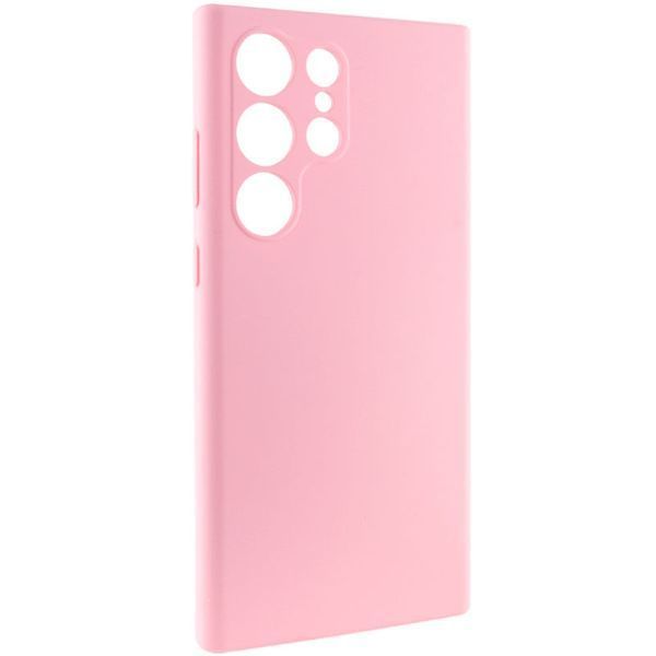 Чохол Silicone Cover Lakshmi Full Camera (AAA) для Samsung Galaxy S24 Ultra Рожевий / Light pink 286932 фото